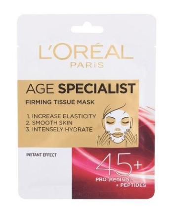 L'Oréal Age Specialist 45+ zpevňující textilní maska 30 g