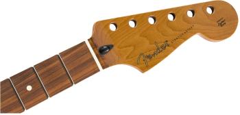 Fender Roasted Maple Stratocaster Neck, 22 Jumbo Frets, 12", Pau Ferro