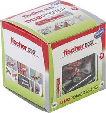 2komponentní hmoždinka Fischer DUOPOWER 8x40 S LD 535460, Vnější délka 40 mm, Vnější Ø 8 mm, 50 ks