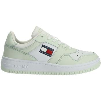 Tommy Hilfiger TOMMY JEANS RETRO BASKET WMN Dámské nízké tenisky, světle zelená, velikost