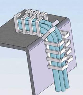 Ohebná elektroinstalační lišta Richco RX5050-0, 500 x 50 x 50 mm