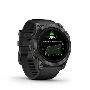 Garmin Epix™ Pro 51mm (Gen 2) Sapphire Edition Carbon Gray DLC Titanium / Black Band - 010-02804-01