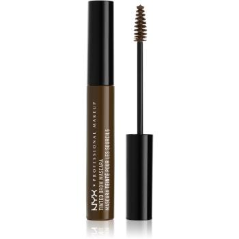 NYX Professional Makeup Tinted Brow Mascara řasenka na obočí odstín 04 Espresso 6.5 ml