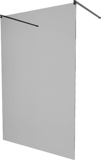 MEXEN/S KIOTO samostatně stojící sprchová zástěna 120 x 200 cm, grafit, černá 800-120-002-70-40