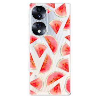 Odolné silikonové pouzdro iSaprio - Melon Pattern 02 - Honor 70