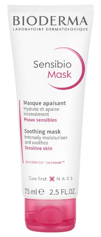 BIODERMA Sensibio Mask pleťová maska 75 ml