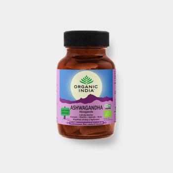 Podpora duševní činnosti – Bio Ašvaganda – Organic India