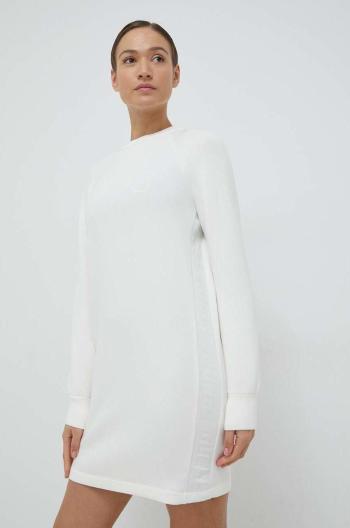 Šaty Guess béžová barva, mini, oversize