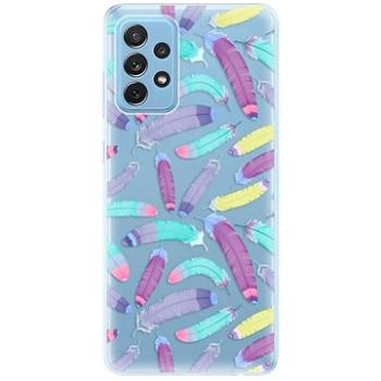 iSaprio Feather Pattern 01 pro Samsung Galaxy A72 (featpatt01-TPU3-A72)
