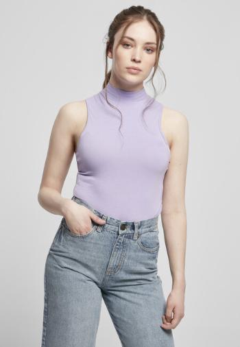 Urban Classics Ladies Sleeveless Turtleneck Body lavender - XXL