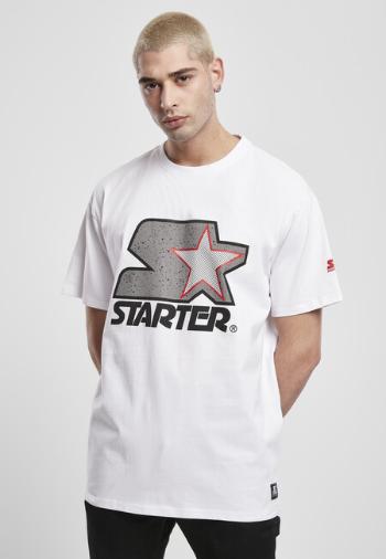 Starter Multicolored Logo Tee wht/gry - XL