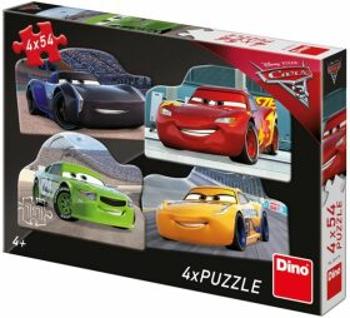 Puzzle Cars 3: Rivalové - 4x54 dílků