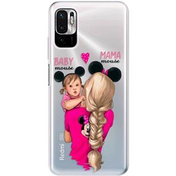 iSaprio Mama Mouse Blond and Girl pro Xiaomi Redmi Note 10 5G (mmblogirl-TPU3-RmN10g5)