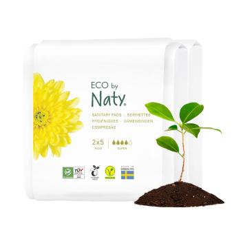 ECO by Naty Dámské ECO vložky super cestovní balení 2x5 ks