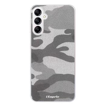 Odolné silikonové pouzdro iSaprio - Gray Camuflage 02 - Samsung Galaxy A14 / A14 5G