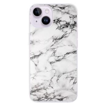 Odolné silikonové pouzdro iSaprio - White Marble 01 - iPhone 14