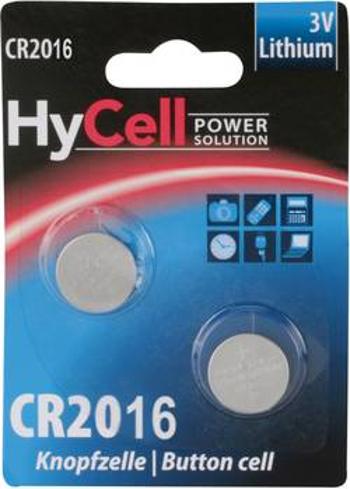 Knoflíkový článek CR 2016 lithiová HyCell CR 2016 70 mAh 3 V 2 ks