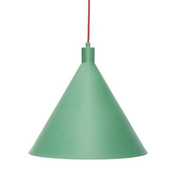 Závěsná lampa YAMA Hübsch zelená
