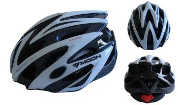 ACRA CSH29B-M bílá cyklistická helma velikost M (55/58cm)