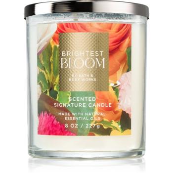 Bath & Body Works Brightest Bloom vonná svíčka 227 g