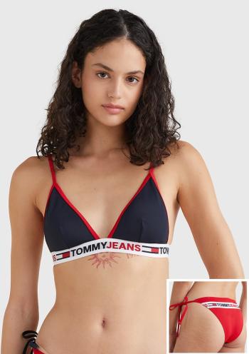 Dámské plavky Tommy Hilfiger UW0UW03351 + UW0UW03403 S Tm. modrá