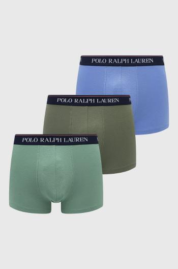 Boxerky Polo Ralph Lauren 3 - Pack pánské, zelená barva