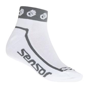 SENSOR ponožky RACE LITE SMALL HANDS bílé 6-8, 39 - 42, Bílá