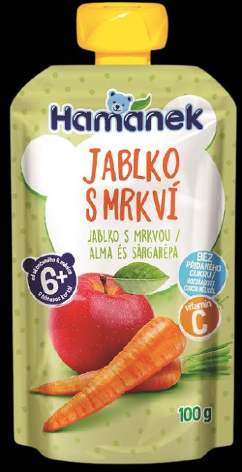 Hamánek Kapsička Jablko s mrkví 100 g