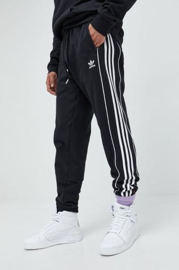 Bavlněné tepláky adidas Originals černá barva