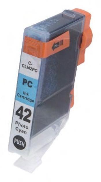 CANON CLI-42 PC - kompatibilní cartridge, foto azurová, 14ml