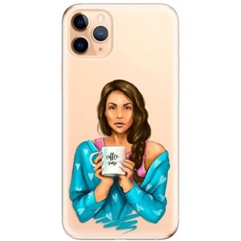 iSaprio Coffe Now - Brunette pro iPhone 11 Pro Max (cofnobru-TPU2_i11pMax)