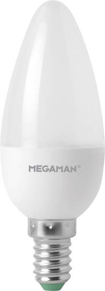 LED žárovka Megaman MM21122 230 V, E14, 3.5 W = 25 W, teplá bílá, A+ (A++ - E), tvar svíčky, stmívatelná, 1 ks