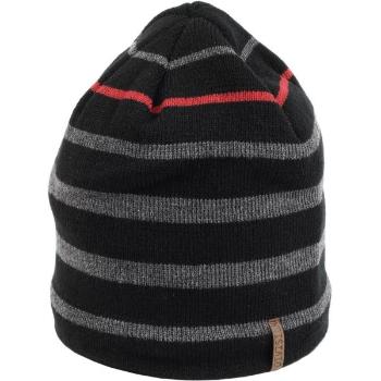Finmark DIVISION Pánská pletená čepice, černá, velikost UNI