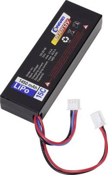 Akupack Li-Pol (modelářství) Conrad energy LP702689, 7.4 V, 1450 mAh 1:14 + 1:18 Fahrzeuge