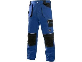 Kalhoty do pasu CXS ORION TEODOR, pánské, modro-černé, vel. 52