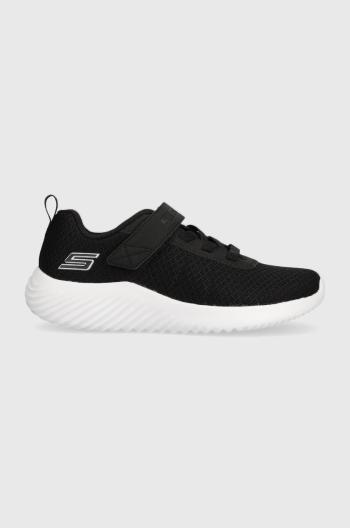 Dětské sneakers boty Skechers BOUNDER černá barva