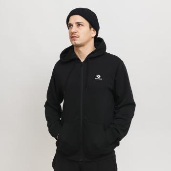 Converse go-to embroidered star chevron zip hoodie m