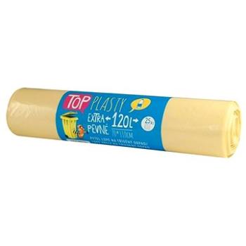VIPOR LDPE Top na plast 120 l, 25 ks, žlutý (8594030948606)