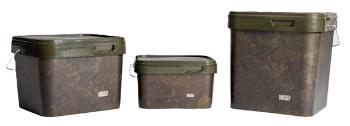 Nash kbelík spot on rectangular bucket camo - 17 l