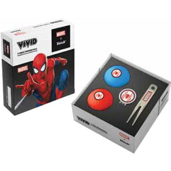 VOLVIK MARVEL SPIDER MAN Set golfových míčků, mix, velikost