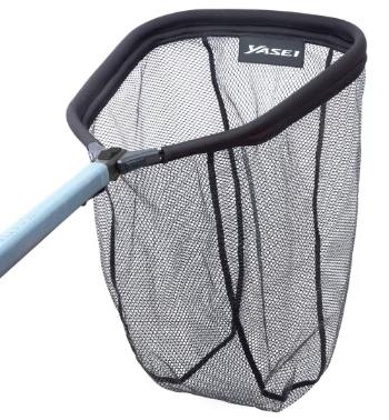 Shimano podběrák yasei singl hand rubber foldable-floating net