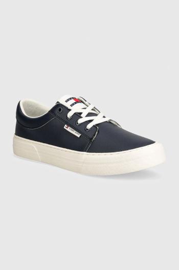 Sneakers boty Tommy Jeans TJM VULC. SKATE DERBY ESS tmavomodrá barva, EM0EM01400