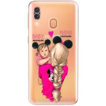 iSaprio Mama Mouse Blond and Girl pro Samsung Galaxy A40 (mmblogirl-TPU2-A40)