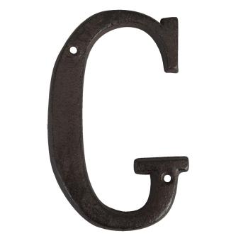 Nástěnné kovové písmeno G - 13 cm 6Y0840-G
