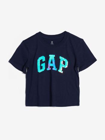 GAP Interactive Logo Triko dětské Modrá