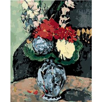 Malování podle čísel - Dahlie v delftské váze (P. Cézanne) (HRAbz33468nad)