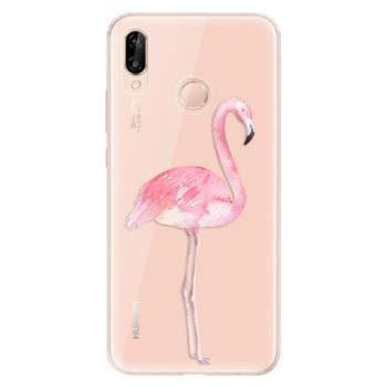 Odolné silikonové pouzdro iSaprio - Flamingo 01 - Huawei P20 Lite