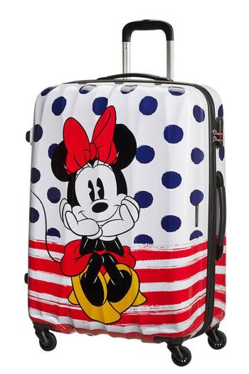 American Tourister Cestovní kufr Disney Legends Spinner 88 l - vzor/černá