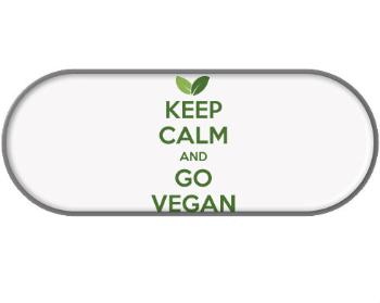 Penál Keep calm and Go Vegan