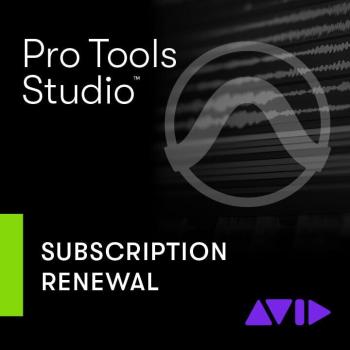 AVID Pro Tools Studio Annual Subscription Renewal